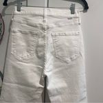 MOTHER HIGH WAISTED RIDER ANKLE Fairest Of Them All White Size 25 Photo 7