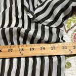 Cotton Express  women’s size 1X long sleeve striped sheer hunter green blouse NWT Photo 6