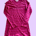 Victoria's Secret Vintage y2k  Women Pink Long Sleeve T-Shirt Dress 🔥 Photo 0