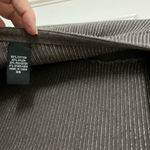 Moda International Charcoal and Metallic V Back Long Sleeved Short Dress Size XS Gray Photo 6