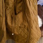 Charter Club  quilted Tan suede Leather Jacket size large Photo 10