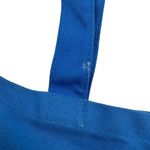 Walmart Reusable Plus Small Tote Bag Patchwork Blue Yellow White Photo 7