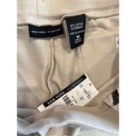 New York & Co. Ruched cropped cotton-jersey track pants size M Photo 9