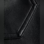 EXPRESS High Waisted Faux Leather '90s Skinny Pant, Black, Size 8, EUC Photo 8