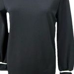 ZARA  Black Top with White Trim Photo 0