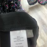 West K tiered midi dress size XL floral sheer sleeves flowy whimsical button up Pink Photo 6