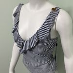 Nip Tuck Swim Navy & White Slimming Ruffle One Piece NEW Size 6 Photo 1