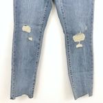 Universal Threads New Short Length Distressed Raw Hem Skinny Jeans Medium Wash Photo 4