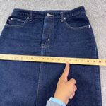 Polo‎ Jeans Co Ralph Lauren Denim Maxi Skirt Womens Size 8 Dark Wash Vintage Y2K Blue Photo 5