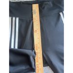 Adidas  Aeroready Leggings Black Athletic Size Large Gym Workout Stretch 3 Stripe Photo 5