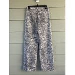 LIONESS Leopard Cheetah Animal Print Denim 100% Cotton Jeans Pants Womens XS Photo 6