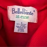 BellePointe at ease Vintage soccer tunic turtleneck sweater size Small NWT Red Photo 4