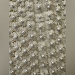 RIVIR PEARL CROCHET MINI DRESS WITH INNER SLIP SIZE S/M White Photo 6