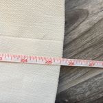 Kasper 8P Petite Cream 3 Button Silver Accent Work Office Blazer Jacket Seamed Photo 8