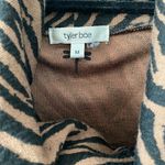 Tyler Boe Kim Cowl Neck Sweater Dress Tiger Print | M Size M Photo 2
