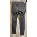 Frame  Denim Women’s Size 26 Le Skinny De‎ Jeanne Jeans Grey Shred Distressed Photo 1