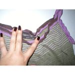 New Womens NWT Designer Fabrizio Del Carlo M Sun Dress Lounge Purple Green Italy Size M Photo 5