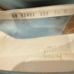 Salvatore Ferragamo Vintage Light Blue Heels with Bow Made in Italy Photo 7