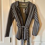 Madewell (Re)sourced Gingham Quilted Tie Jacket Photo 4