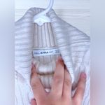 ZARA  KNIT Women’s Long Sleeve Cable Knit Turtleneck Sweater Photo 5