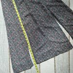 Ganni  Floral Midi Shirt Dress Long Sleeves Button Front Side Slits Size 36 Small Photo 7