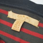 Zara Truflac Womens Grey & Red Striped L/S T Photo 2