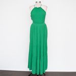 Alexia Admor  Kira Ruffle Halter Maxi Dress Size 12 Photo 1