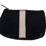 Qatar Air Small Black & Cream Cosmetic Toiletries Bag Accessories Travel Pouch Photo 0