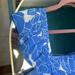 TJ Maxx Blue Floral Maxi Dress Photo 4