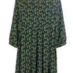 Fossil  Floral Empire Short Dress Size Small Photo 1