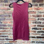 Geri C New York Maroon Red Sleeveless Embellished Mini Dress Women's Size Small Photo 4