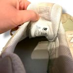 New Balance  574 Calm Green Sneakers Women's 9.5 Men's 8 Suede Athletic Shoes Photo 13