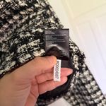 ANINE BING  Adrianna jacket Black Plaid cropped pockets coat Photo 7