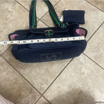 The Sak  Belinda Satchel Denim Blue Green Medium Handbag Pocketbook Bag NWT‎ Photo 6