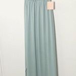 Show Me Your Mumu split Maxi dress SMALL sage Bridesmaid sleeveless Photo 0