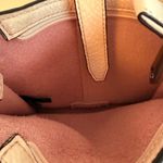 Rebecca Minkoff  Womens Leather Crossbody Pink Mini Feed Bag Whipstitch Purse Photo 5