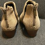 Adam Tucker  Tan Perforated Ankle Boots Photo 2