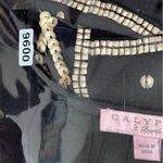 Calypso St. Barth Women’s Size S Black Silver Sequin Cotton Sleeveless Tank Dress Photo 7