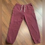 Maroon women’s logo polo joggers sweatpants green drawstring casual pants 98$ Red Size L Photo 1
