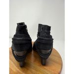 Miranda Lambert Black Suede‎ Leather Guitar Ankle Booties Women's Size 10M Photo 7