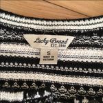 Lucky Brand stripe long sleeve tee size small Photo 3