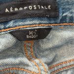 Aeropostale  Blue Distressed Straight Leg Jeans 0 Photo 3