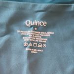 Quince NWT Italian High Rise Teal Blue Bikini Bottom Swimwear Sz M Photo 9