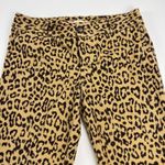 Banana Republic Camden Pant Leopard Animal Print Ankle Size 6 Photo 1