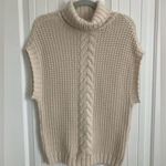 VERO MODA AWARE by Womans Cowl Neck Sweater Vest Size S Beige Photo 0