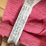 ZARA  Pink Tweed Corset Bralette Cropped Top Size Small Photo 8