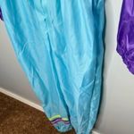 Spirit  women's adult blue retro one piece jumpsuit bright 90's color Med / large Photo 2