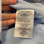 Jonathan Simkhai Faith Metallic Midi Dress 12 Blue Photo 9