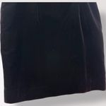 Vintage Ninety 6 Deep Purple Black Velvet Dress Formal Sexy Party Holiday 60s Photo 3