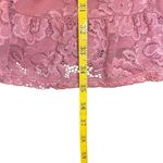 As You Wish NWT As U Wish Rose Pink Floral Lace Halter Dress Medium Easter Wedding Guest Photo 13